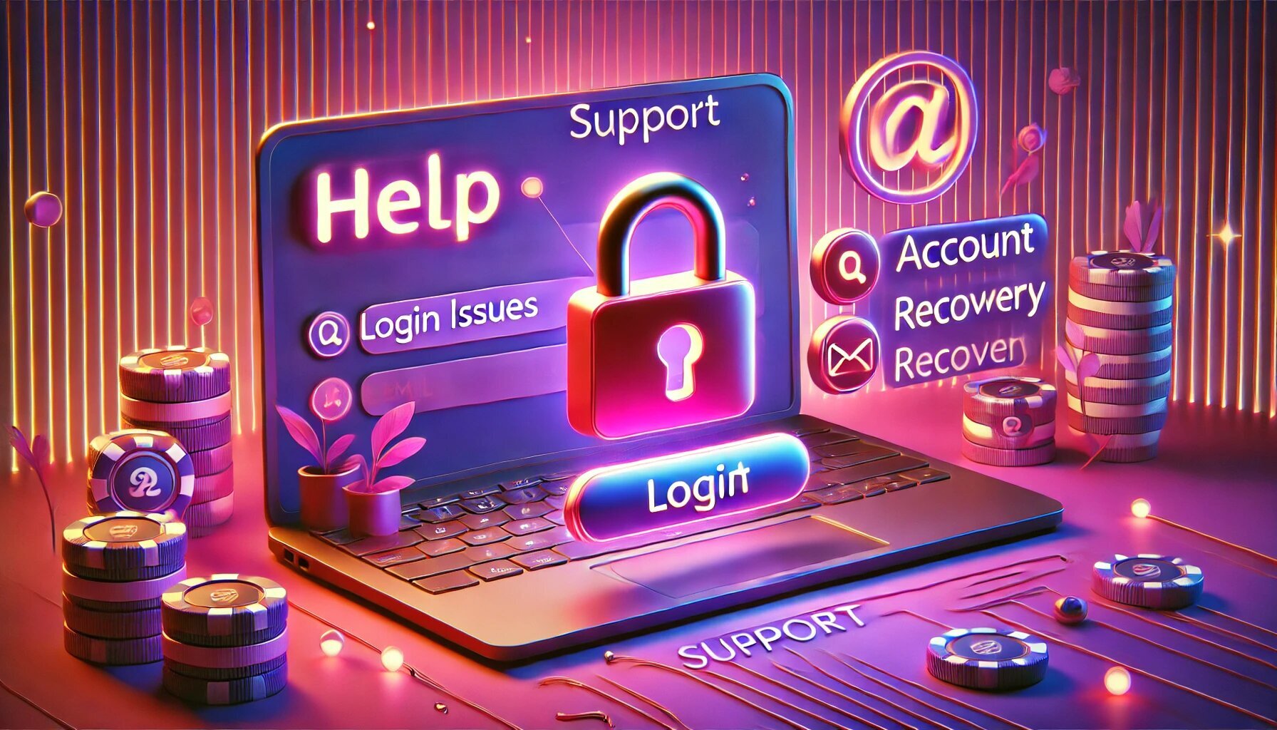 Ajuda com Login